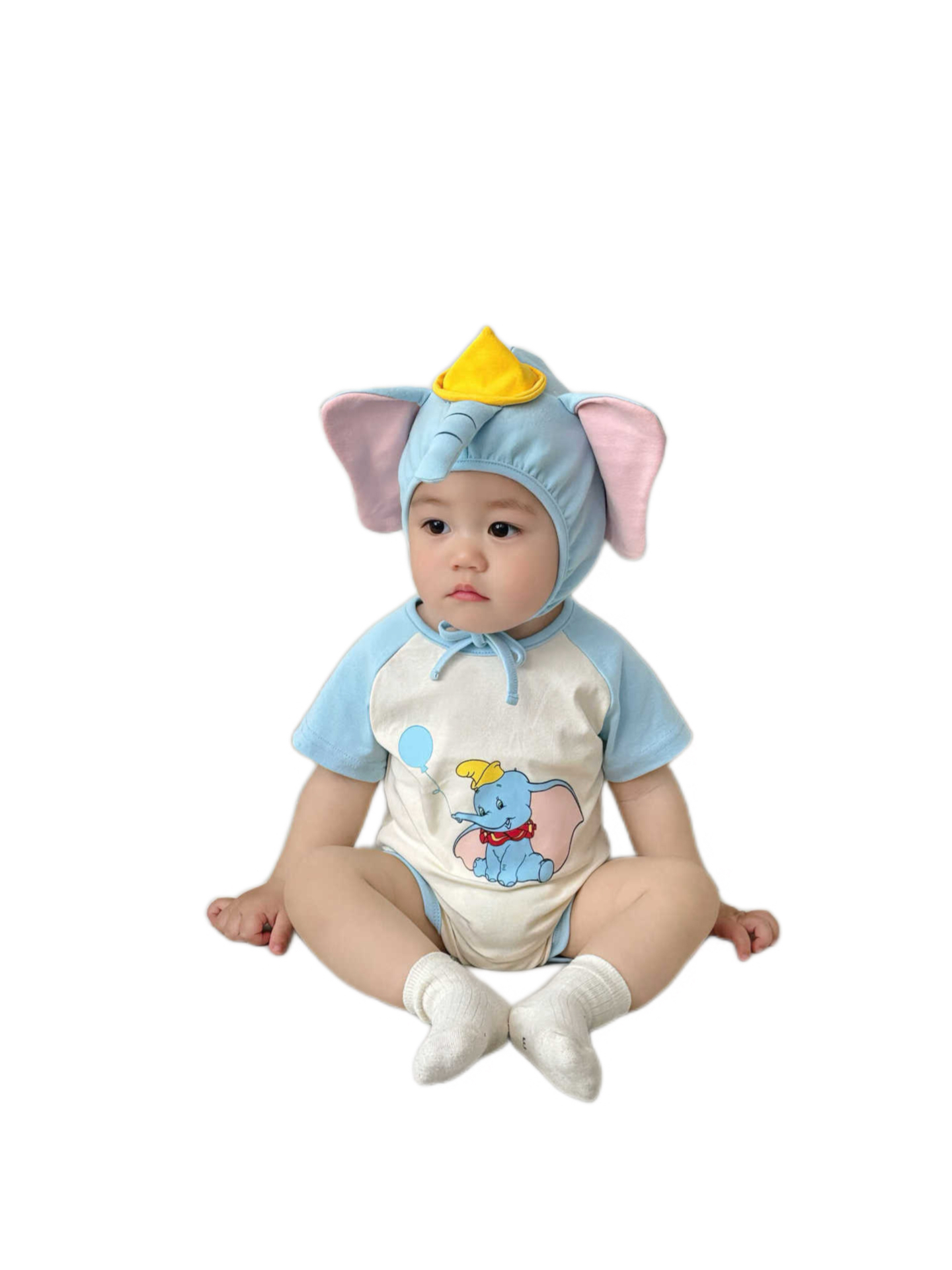 Baby Clothing Elephant - Ensemble barboteuse pour bébé, imprimé éléphant