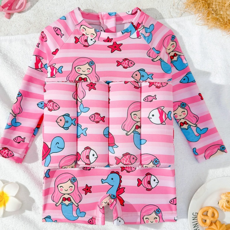Baby Swimwear Uv - Maillot de bain flottant à manches