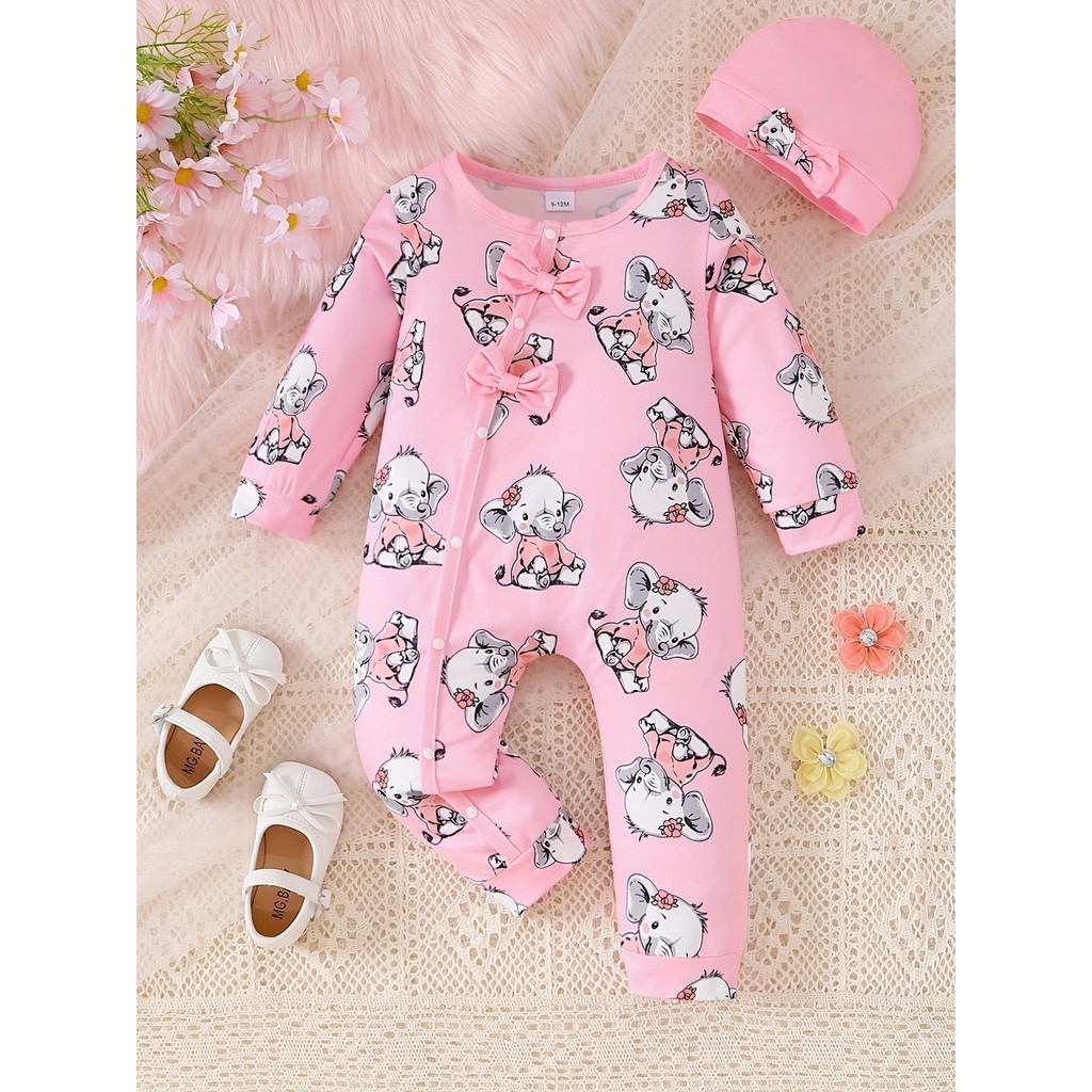 Baby Clothing Elephant - Ensemble de vêtements 2 pièces pour