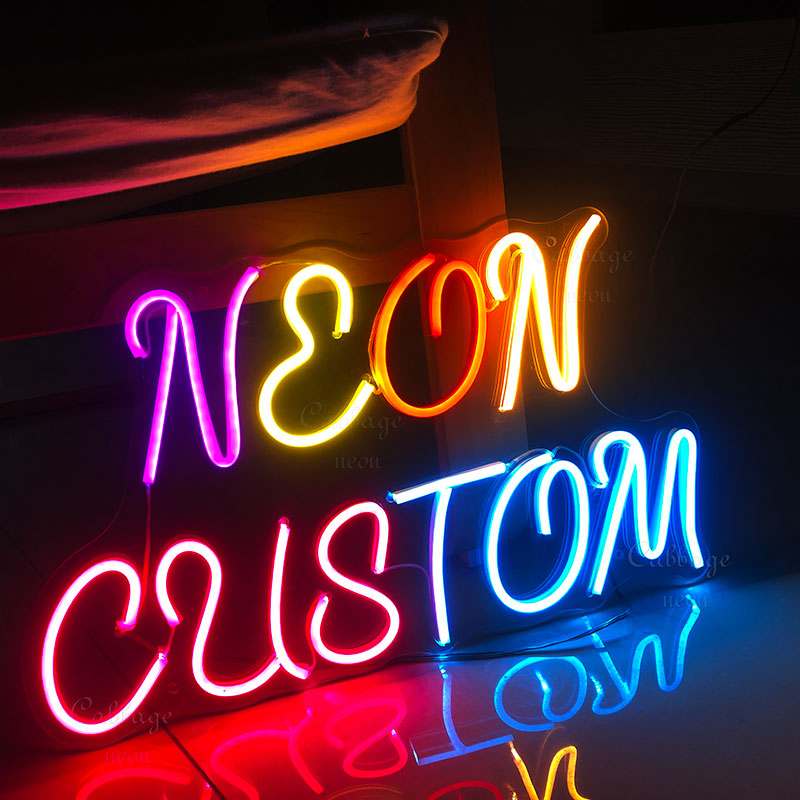 Baby Clothing Names - Enseigne lumineuse LED personnalisée, décoration de