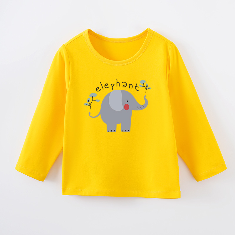 Baby Clothing Elephant - T-Shirt à Manches sulfet Col Rond