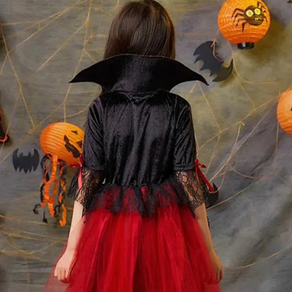 Robe de vampire pour filles 20 - Baby Q Clothing avis et prix