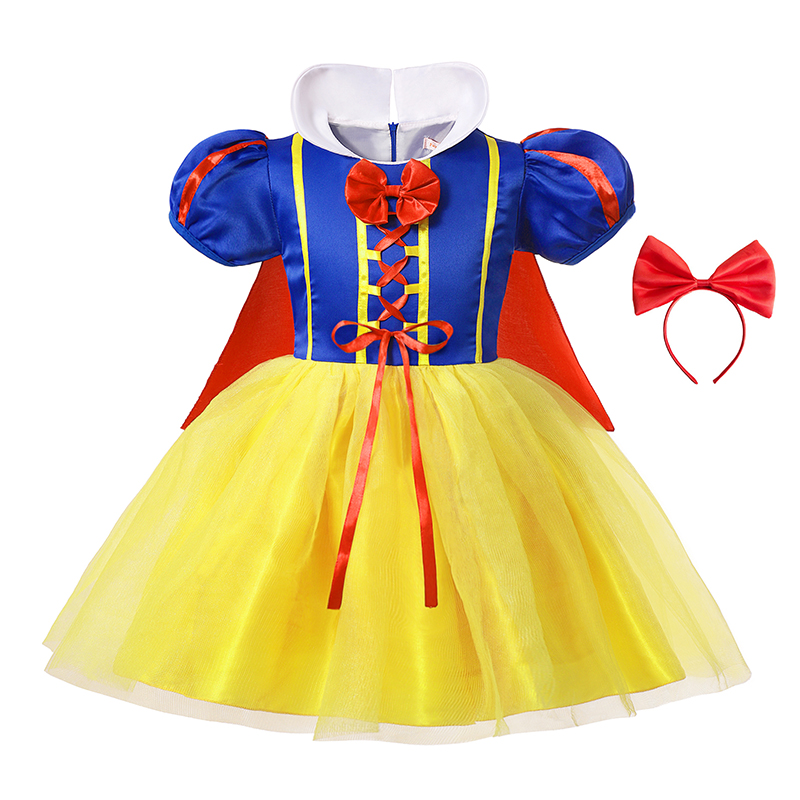 Robe de princesse Blanche-Neig - Baby Q Clothing avis et prix