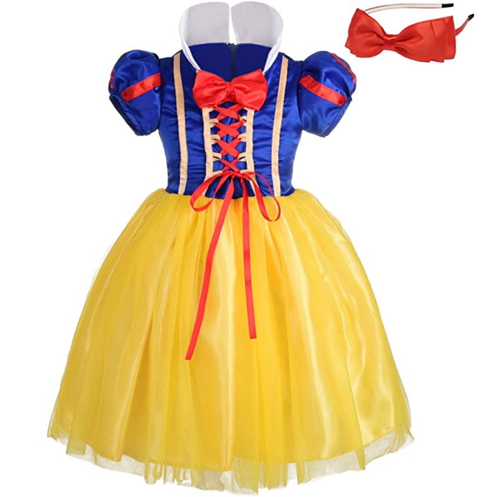 Robe de princesse Blanche-Neig - Baby Q Clothing avis et prix
