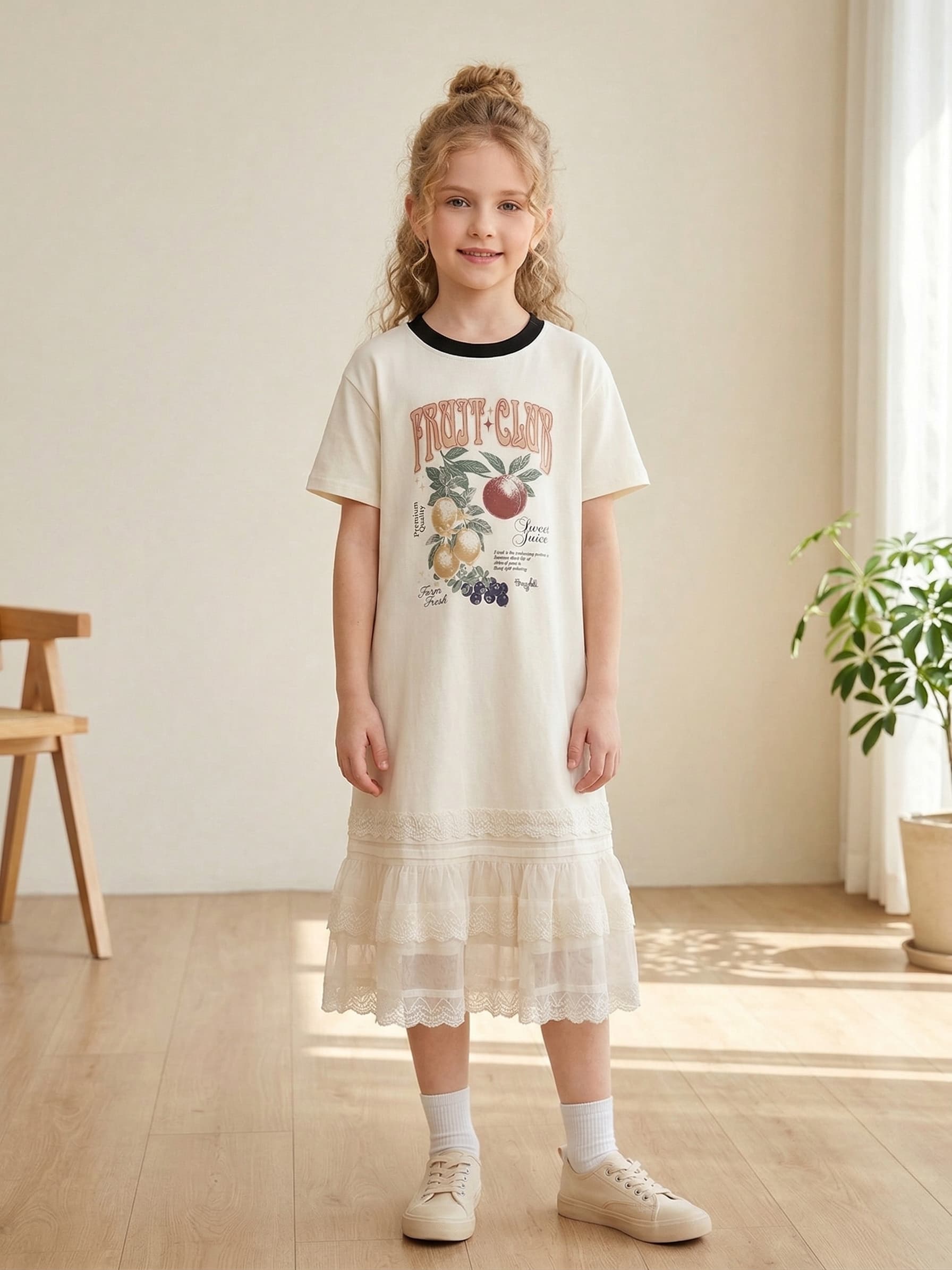 Robe T-shirt à motif de fruits - Baby Clothing H&M avis et prix