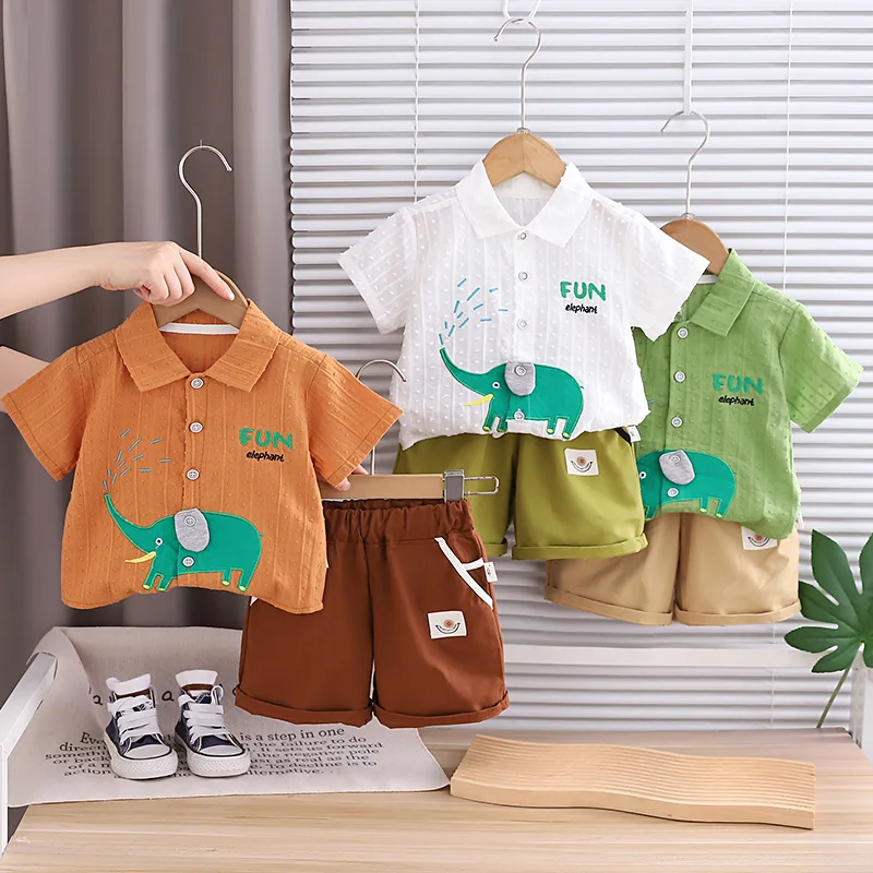 Ensemble 2 pièces été 2026 pou - Baby Clothing Elephant avis et prix
