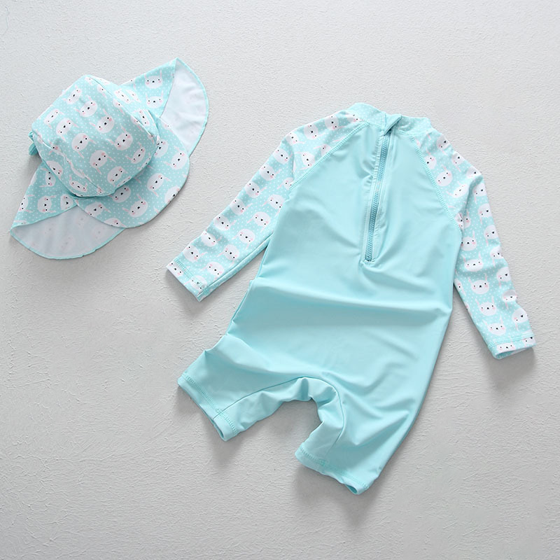 Maillot de bain une pièce bleu - Baby Swimwear Uv avis et prix