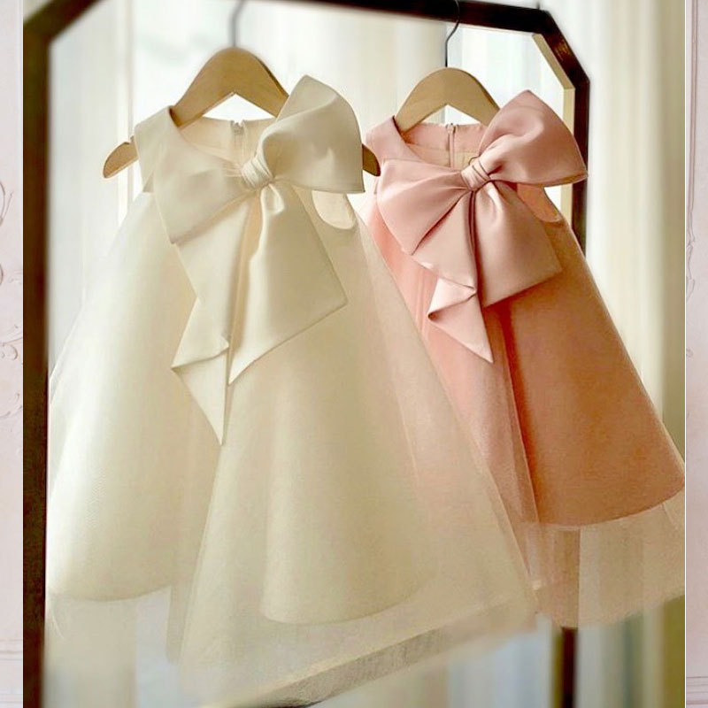 Robe d'été à gros nœud pour pe - Baby Clothing Discount avis et prix
