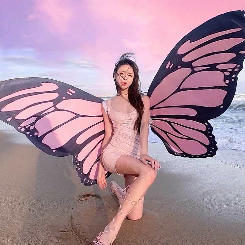 Ailes de Papillon Roses pour C - Baby Clothing Model avis et prix
