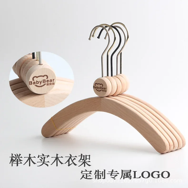 10 pièces cintre en bois massi - Baby Clothing Hangers avis et prix